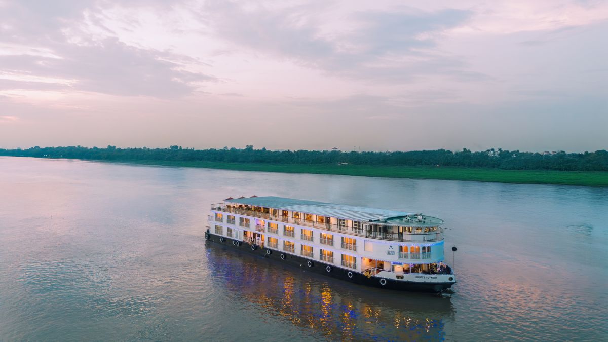 A view of the Ganges Voyager cruise | Antara Cruises