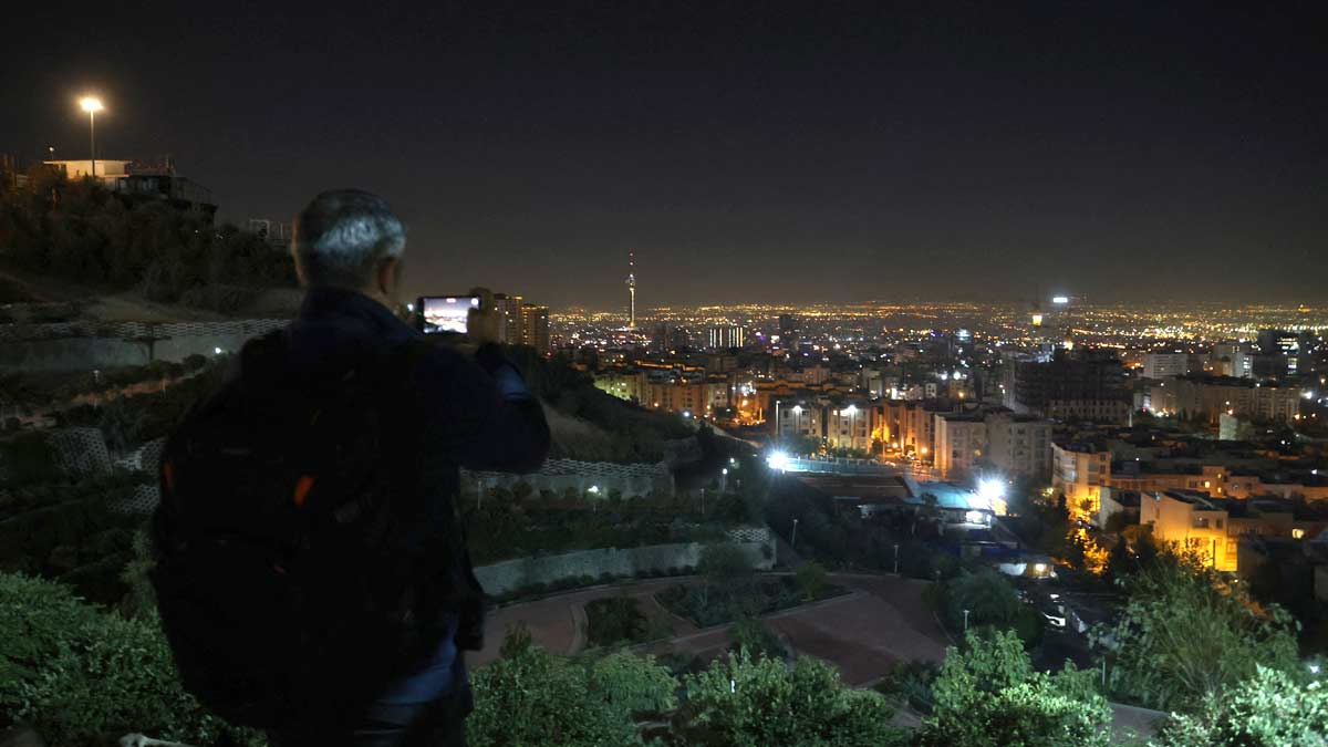 A general view of Tehran after several explosions were heard, in Tehran, Iran | Reuters