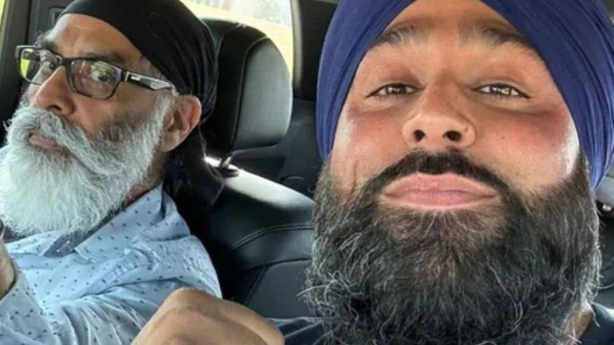Inderjeet Gosal with Gurpatwant Singh Pannun