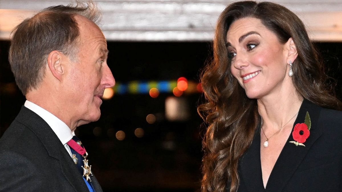 Kate Middleton arrives at the event | AFP