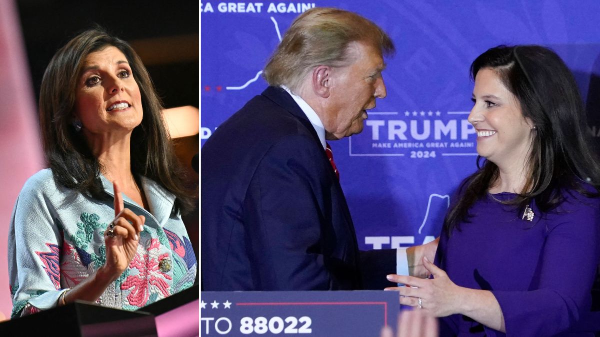 Donald Trump snubbed Nikki Haley, who served as US ambassador to the UN in his first term, and offered the post to Elise Stefanik | AFP 