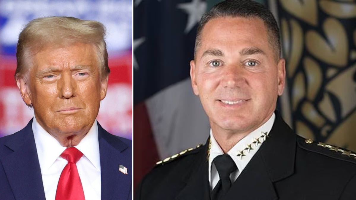 US president-elect Donald Trump has picked Florida sheriff Chad Chronister to head the Drug Enforcemnet Administration | AFP, Hillsborough County Sheriff