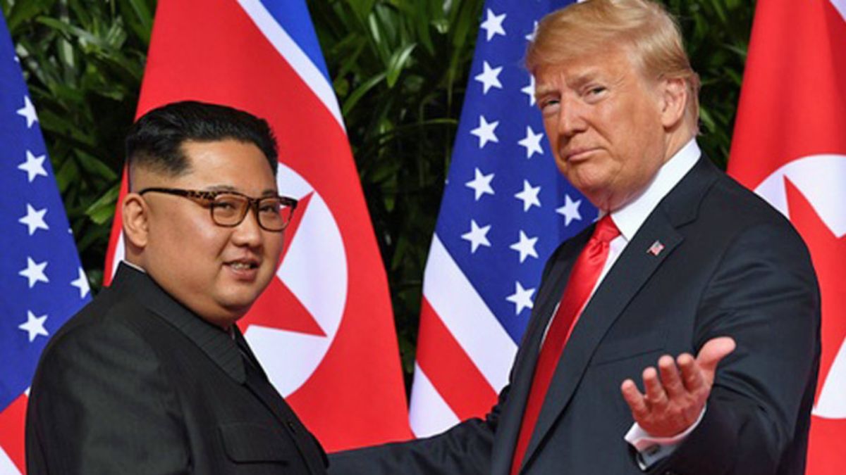Kim Jong-un and Donald Trump