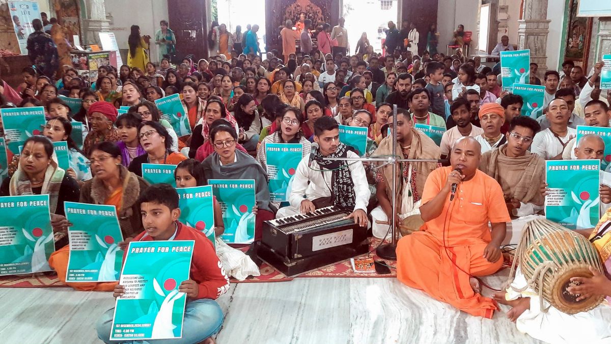 Iskcon protest