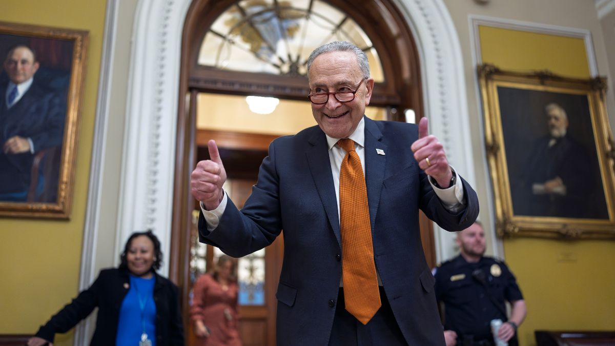 Senate Majority Leader Chuck Schumer