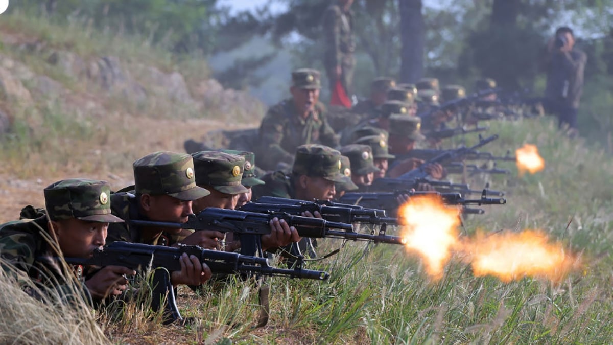 Image of North Korean soldiers used for representation | AFP
