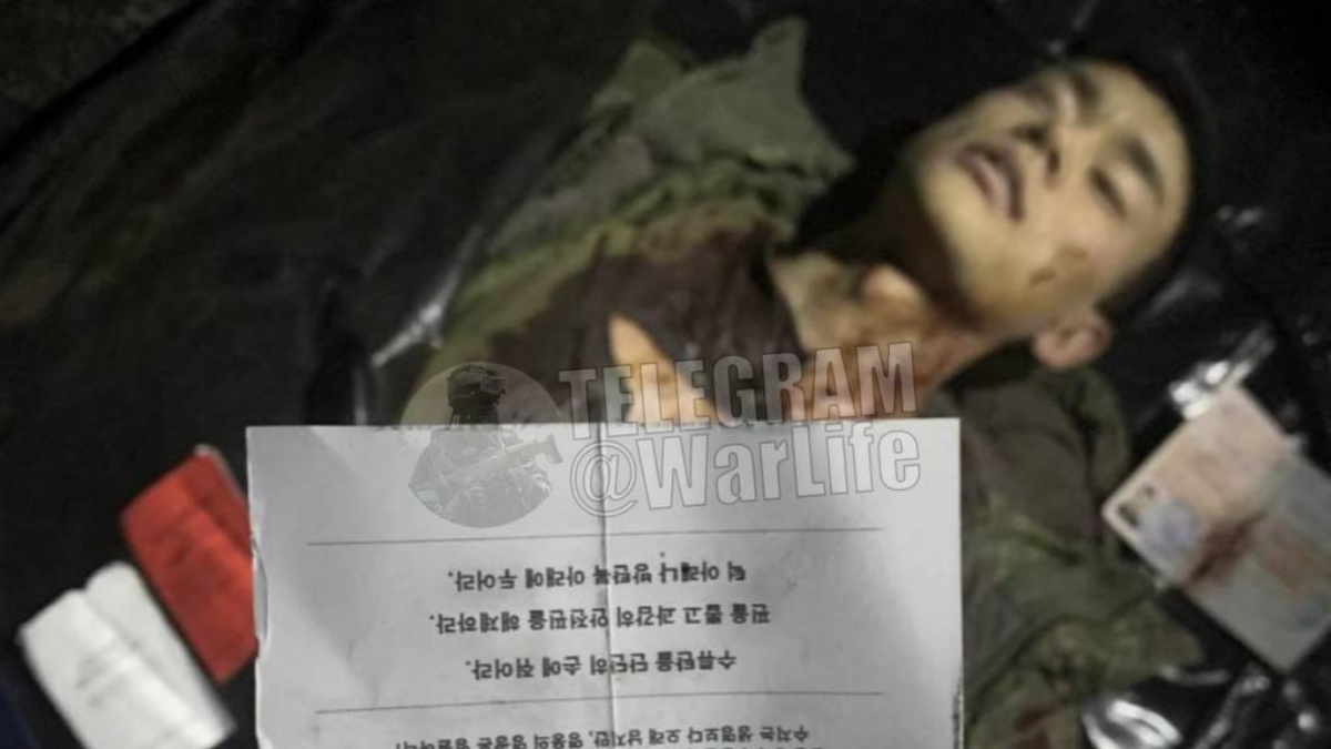 An image that went viral on X claiming to be that of a North Korean soldier killed in Kursk | X An image that went viral on X claiming to be that of a North Korean soldier killed in Kursk | X