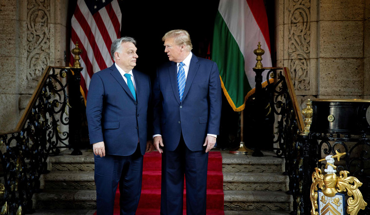 Trump Orban meet