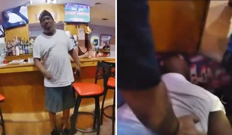 Frank E. Tyson was wrestled to the floor and handcuffed before one of the police officers knelt on his neck | Canton Police