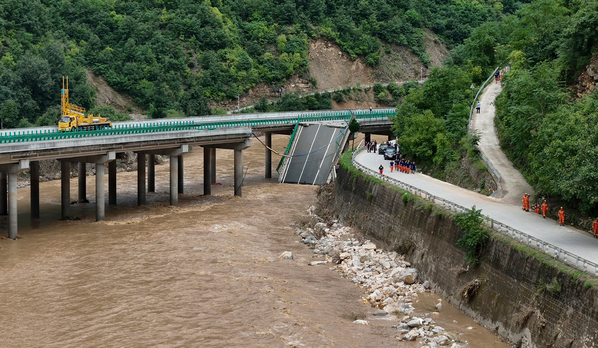 China flash floods
