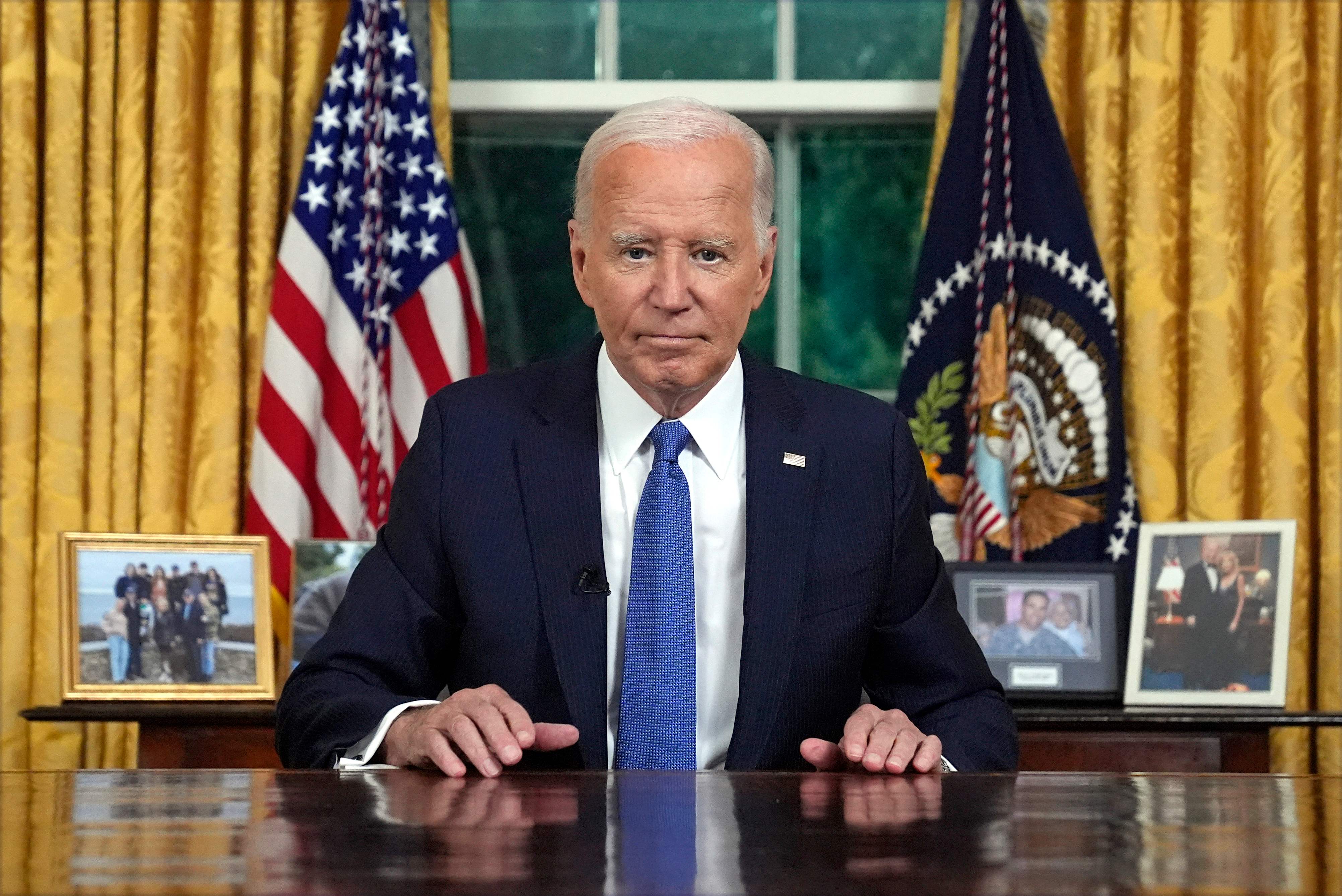 'Revere this office, but love my country more' Joe Biden on exiting