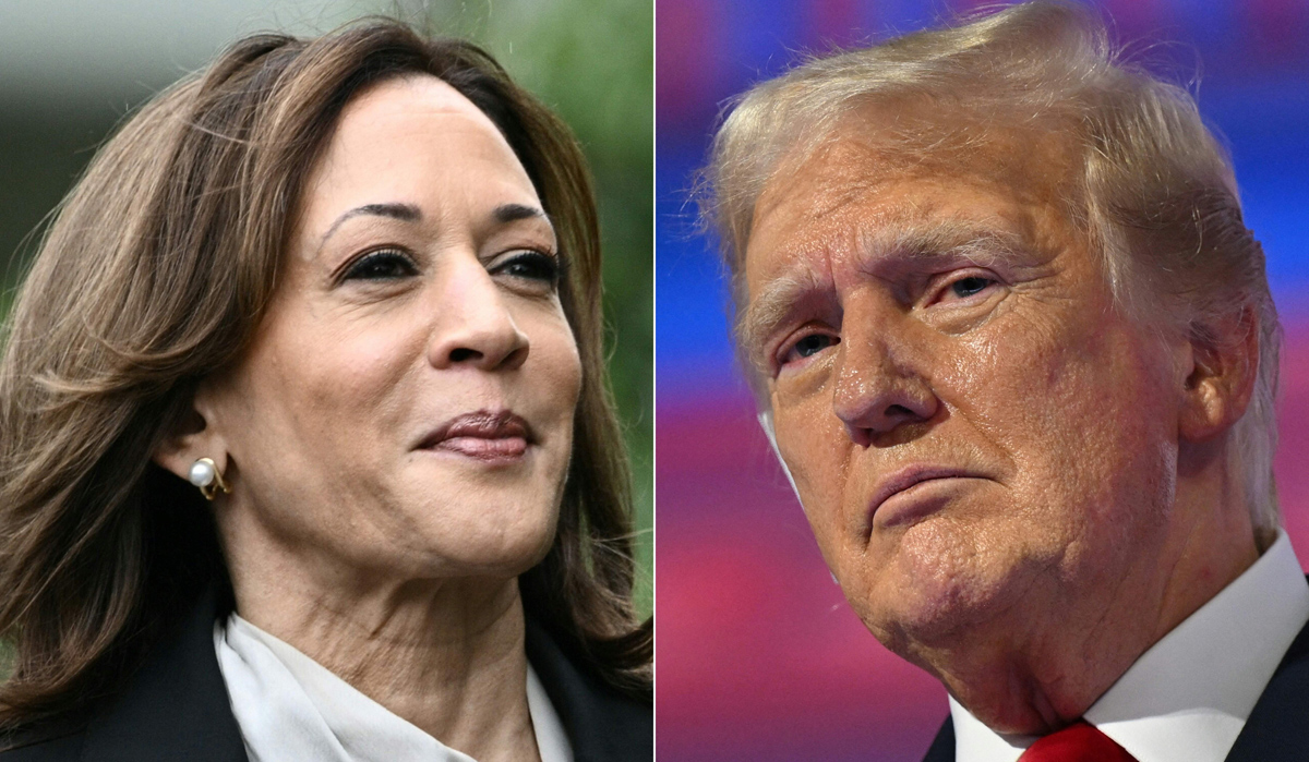 Kamala gains ground Harris leads Trump in crucial swing states, poll