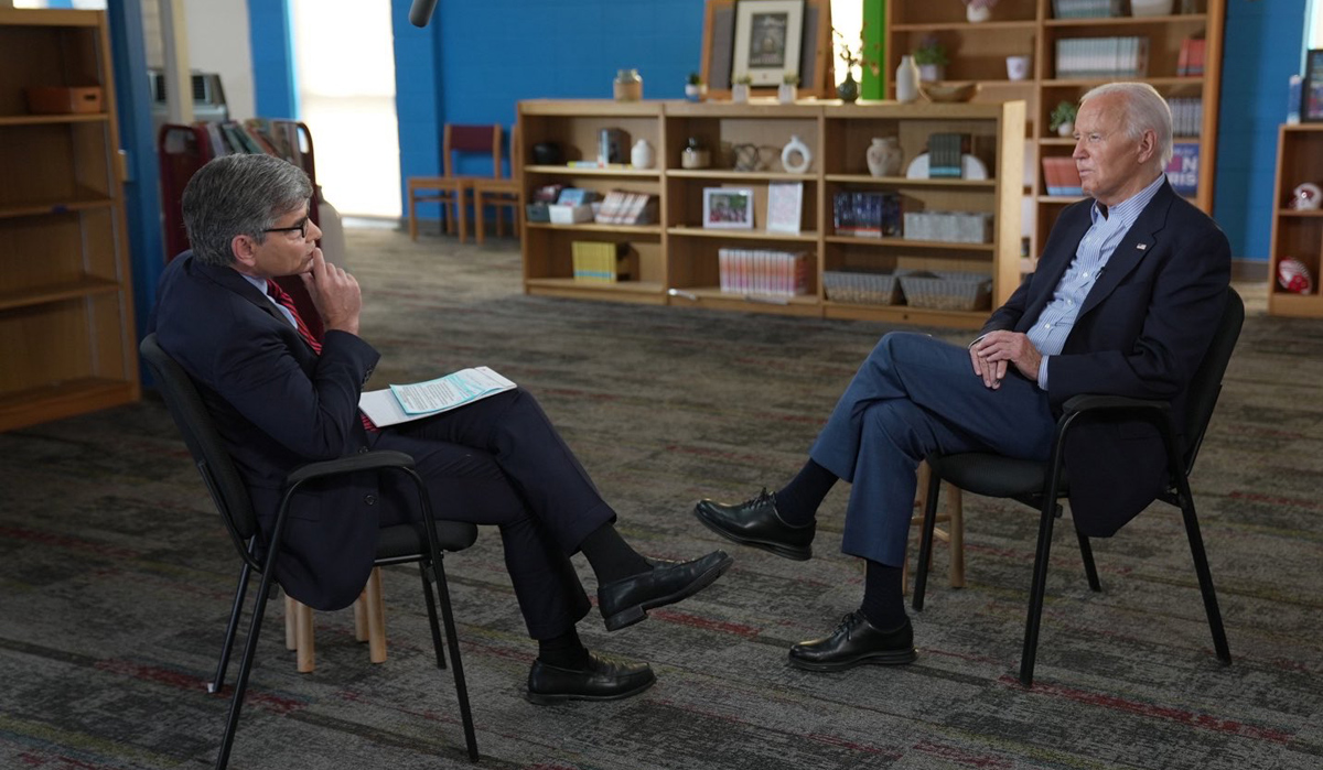 US elections Biden's interview