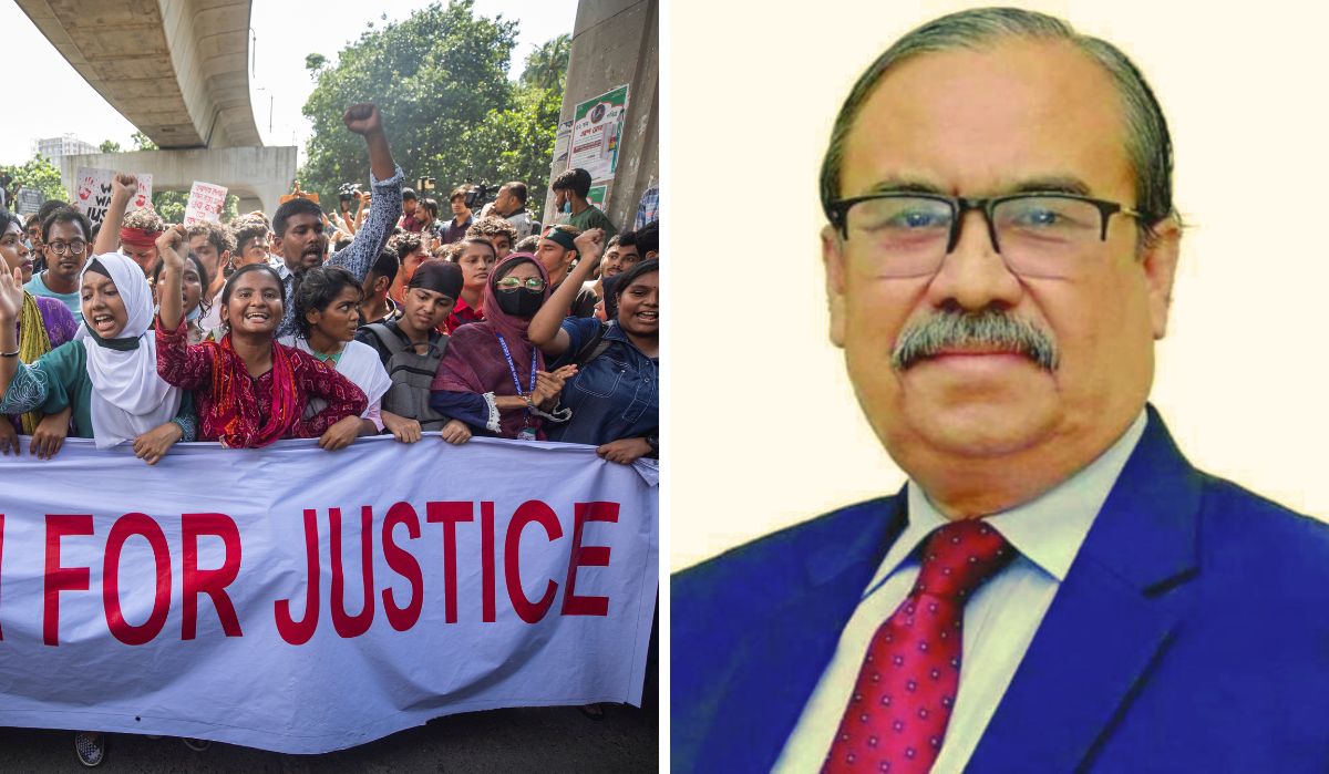 Student protesters have called for the resignation of Bangladesh Chief Justice Obaidul Hassan | AFP/X
