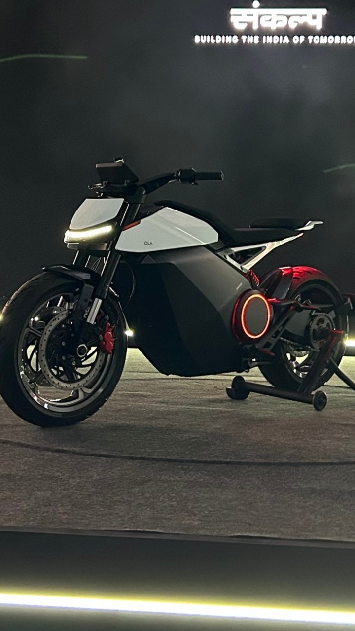 Ola Electric's Roadster motorcycles launched: Pricing, pre-booking, delivery date and other details | IN PICS