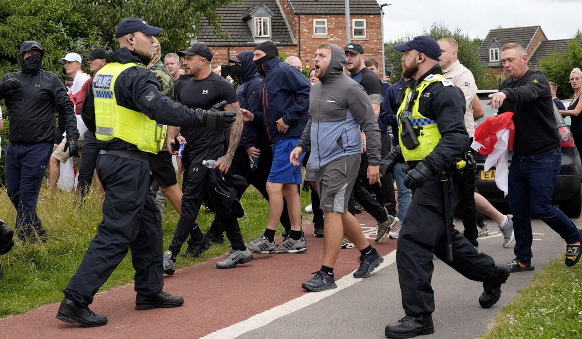 UK protests over immigration policies
