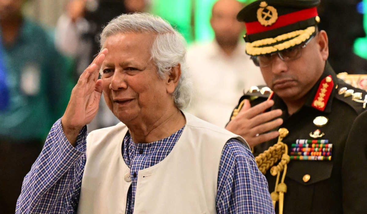 Bangladesh interim government head Muhammad Yunus