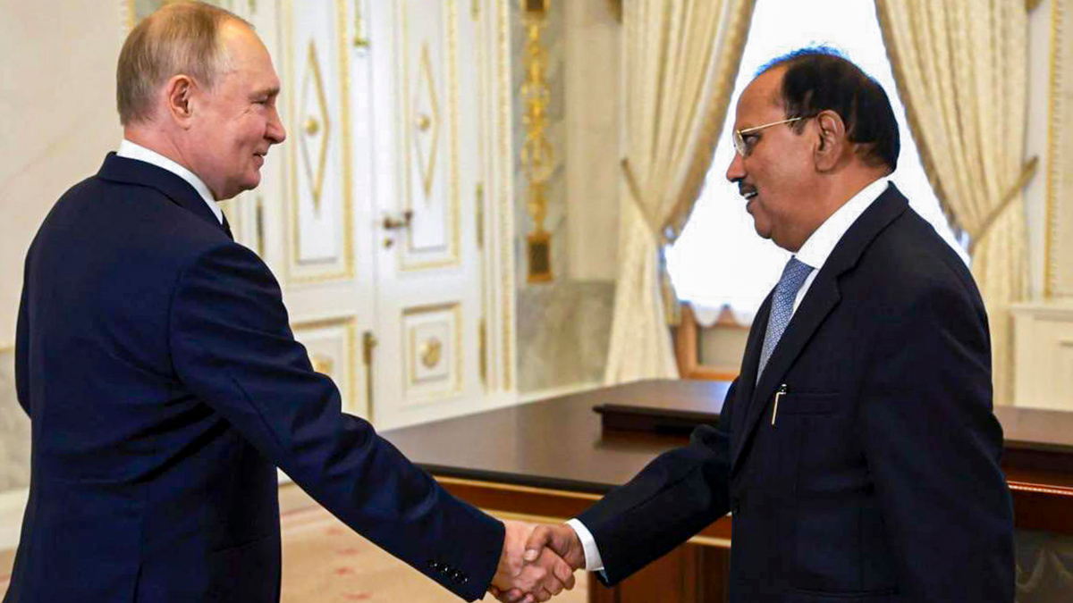 Putin Doval meet