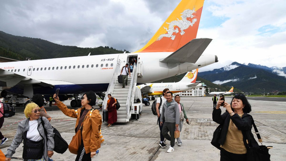 Bhutan tourists