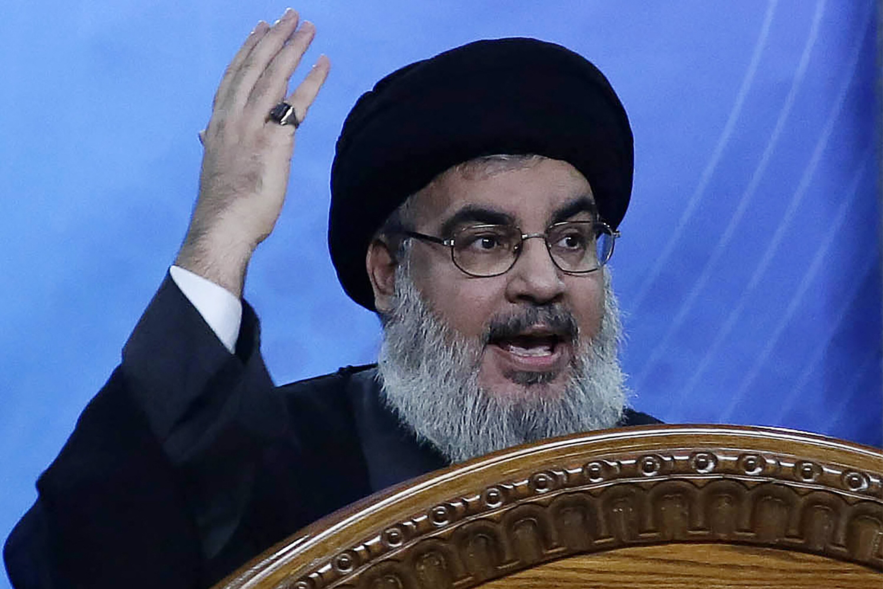 Israel said it had "eliminated" Hassan Nasrallah in a strike on Hezbollah's southern Beirut bastion | AFP