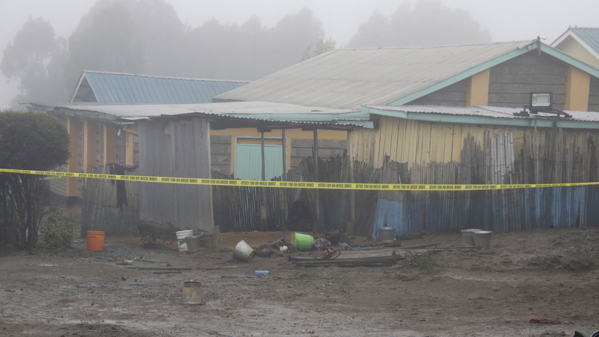 Kenya school fire 