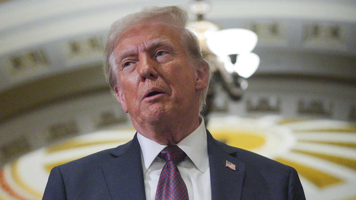 US President-elect Donald Trump speaks after a meeting with Republicans in Congress at the US Capitol building in Washington | Reuters