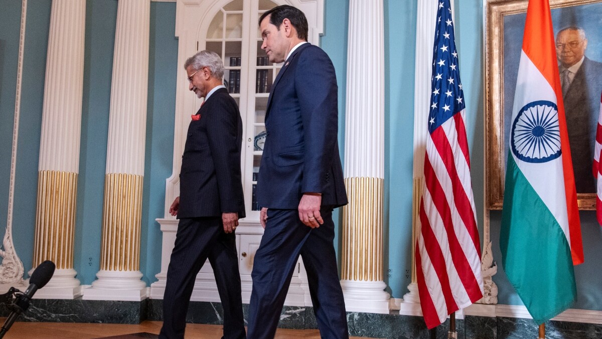 Secretary of State Marco Rubio meets with India's External Affairs Minister Subrahmanyam Jaishankar at the State Department | AP