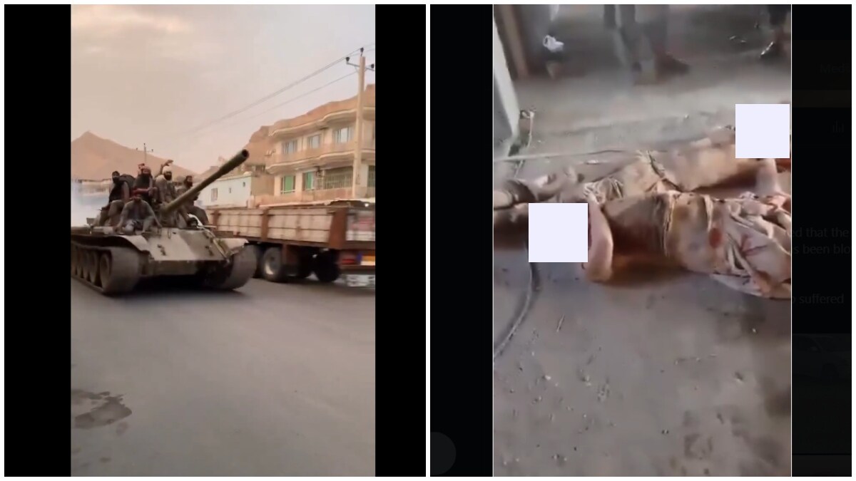 Viral videos on the internet showed Afghan Taliban inflicting further casualties to Pak forces | X