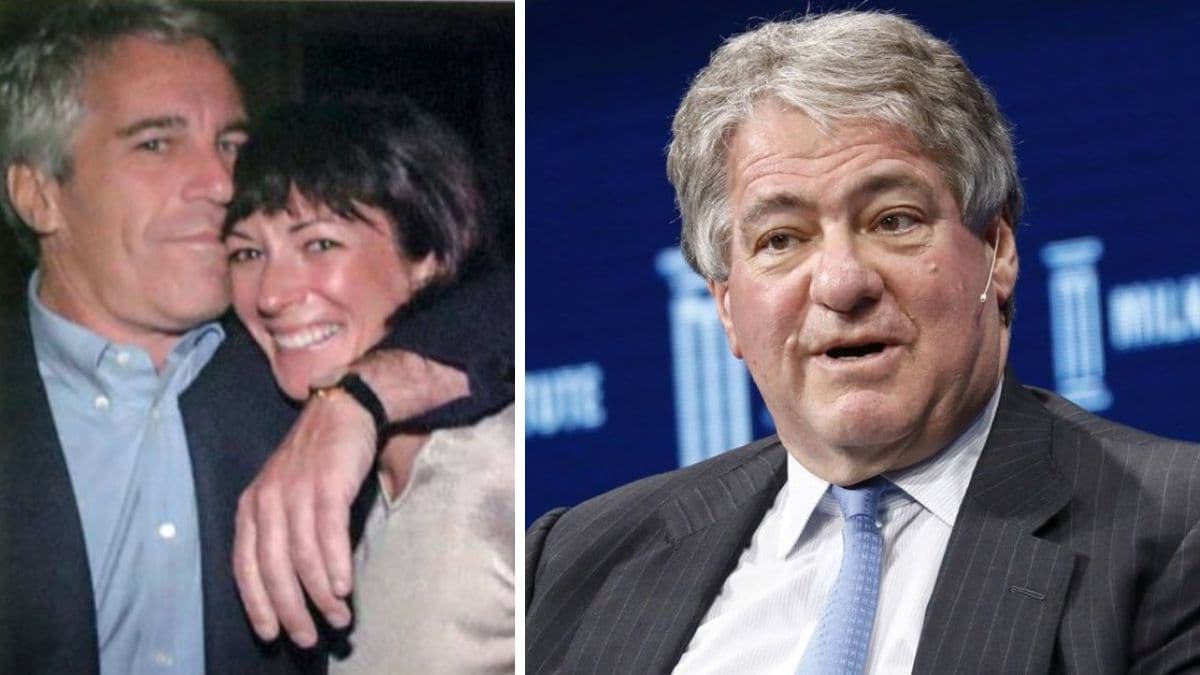 Jeffrey Epstein-leon black  - 1