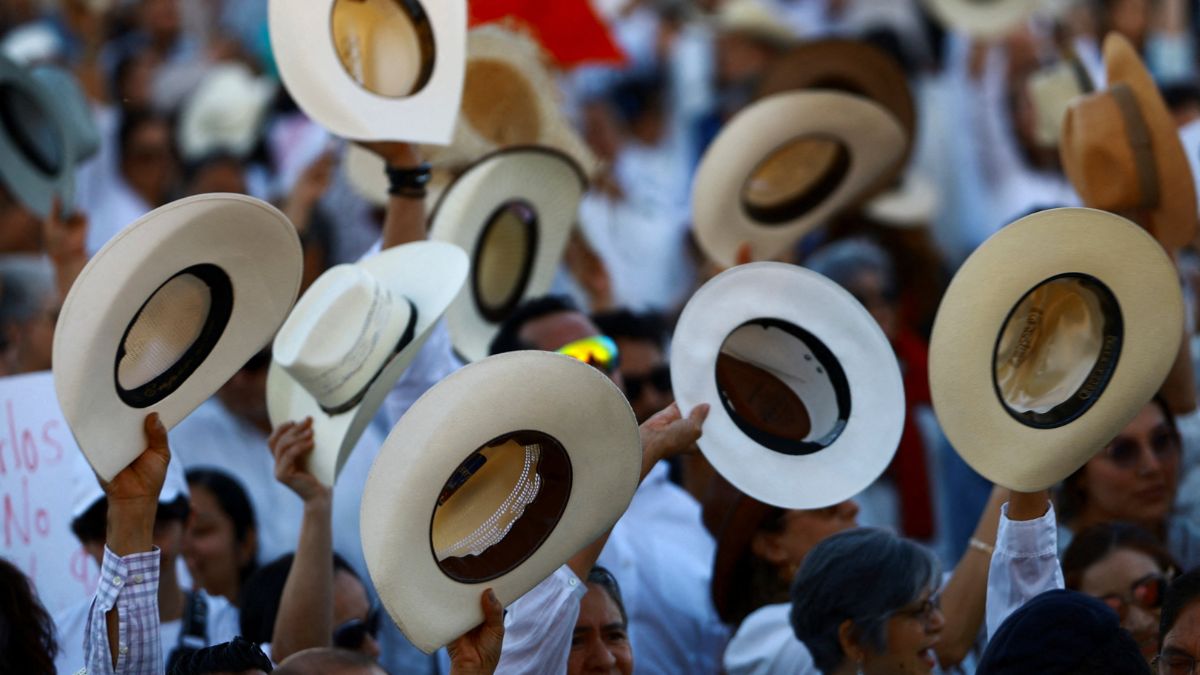 mexico anti-government protests - 1