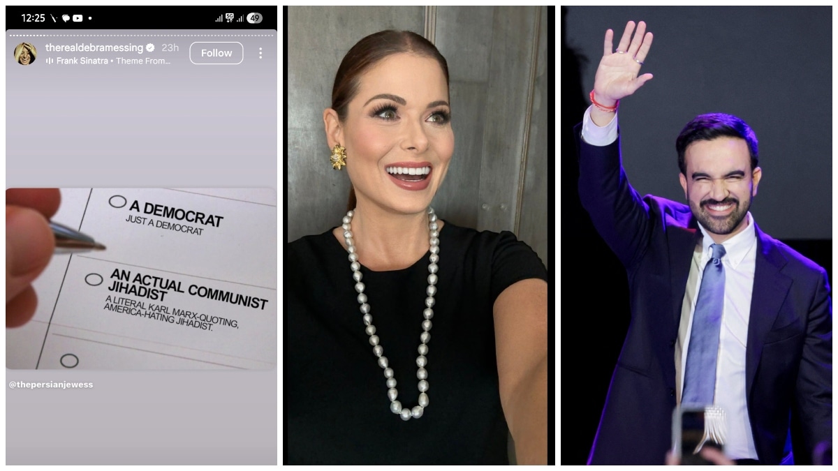 Debra Messing has not taken down the controversial Instagram story targeting Zohran Mamdani | X, reuters