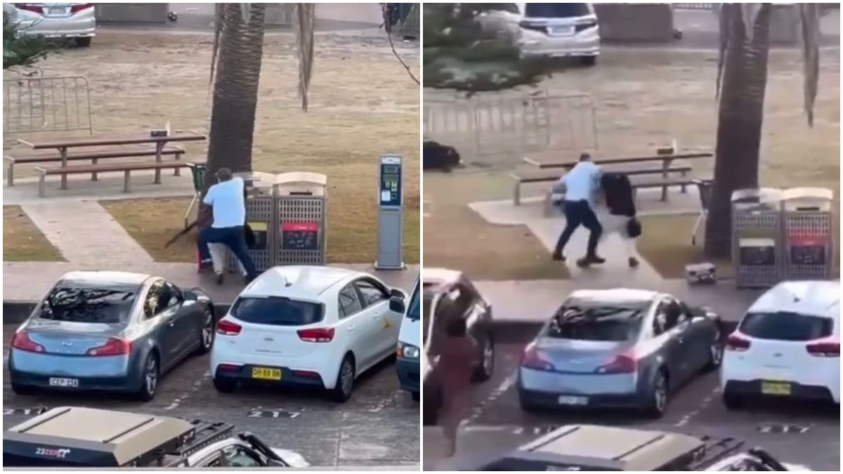 The Bondi Beach hero charged at the shooter | X