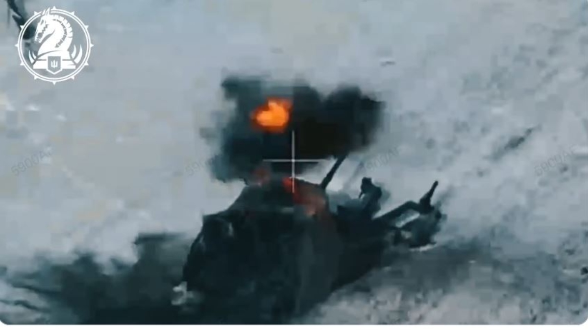 Viral video: Russian 155th Naval Infantry Brigade sent on a counter-offensive in Kursk Oblast region was ambushed and eliminated by 47th Mechanized Brigade of Ukraine, the viral video claimed