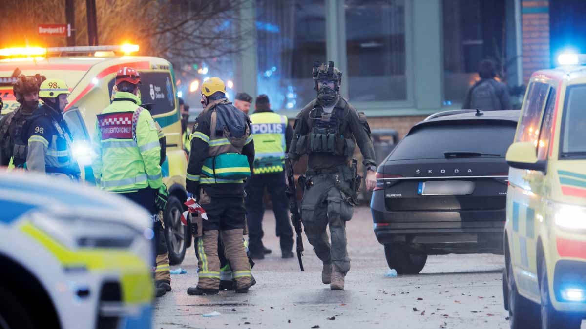 Sweden school campus shooting