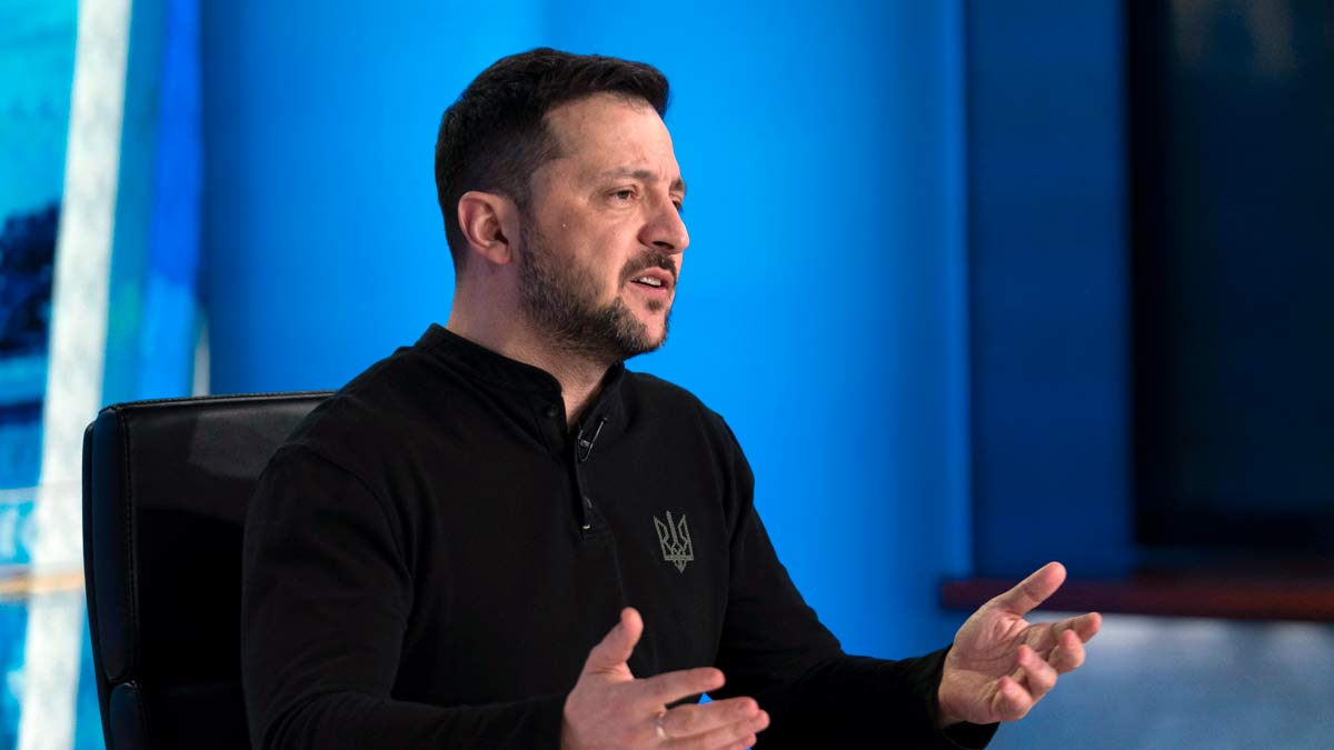 Ukraine's President Volodymyr Zelenskyy | AP