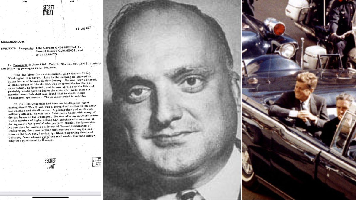 Gary Underhill and JFK files