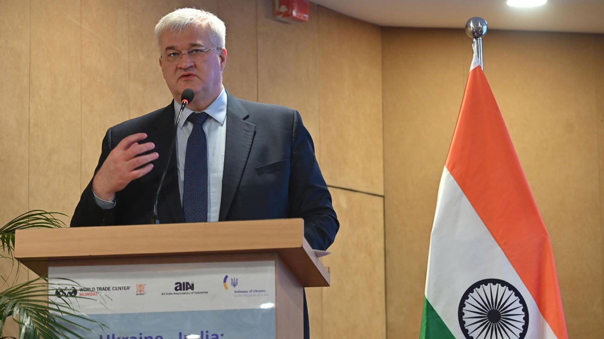 Ukraine's Foreign Minister Andrii Sybiha | Amey Mansabdar