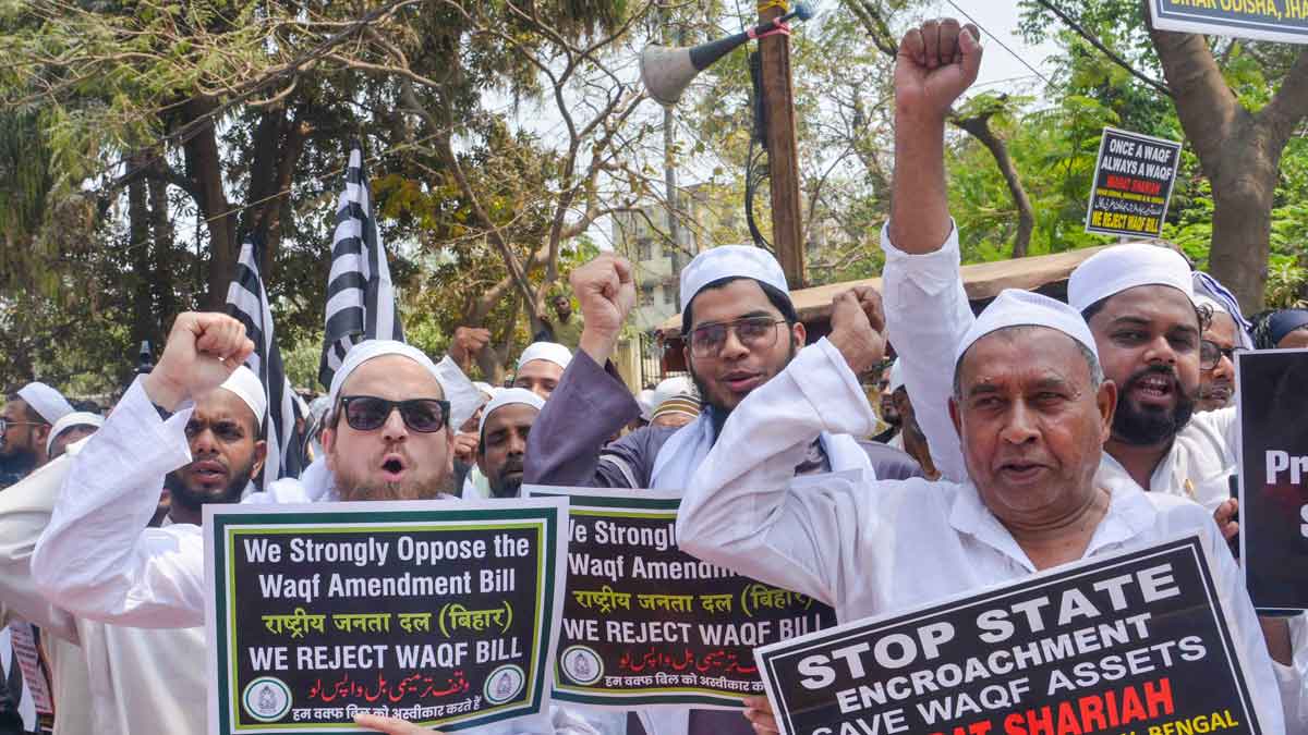 waqf-protest
