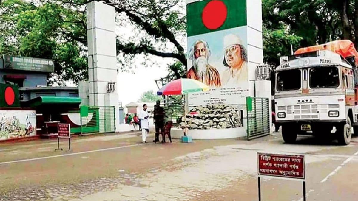 A land port in Bangladesh | X 