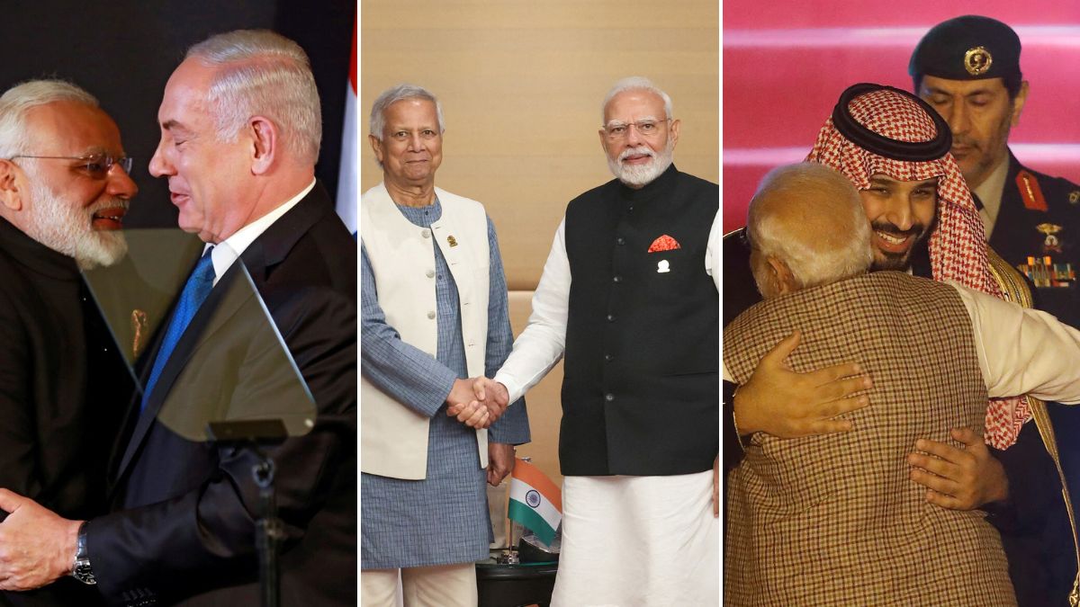 Prime Minister Narendra Modi's hug diplomacy
