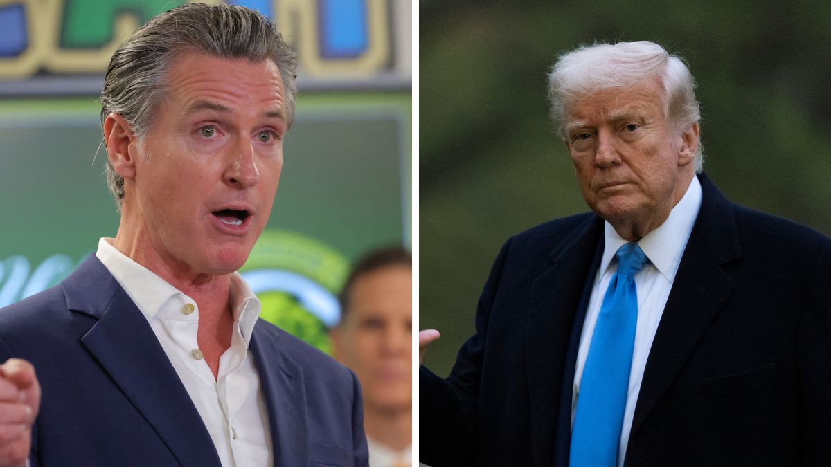  California Governor Gavin Newsom and US President Donald Trump | X 