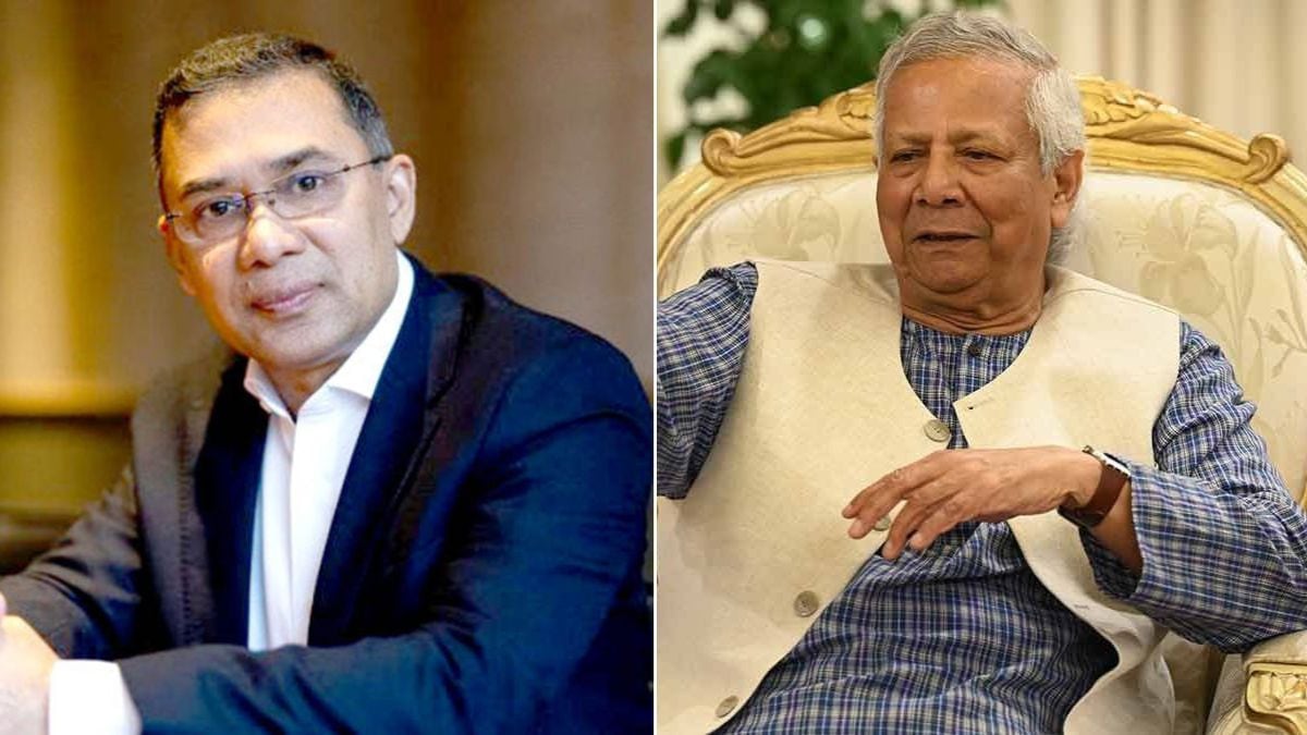 Tarique Rahman and Muhammad Yunus | X, Salil Bera