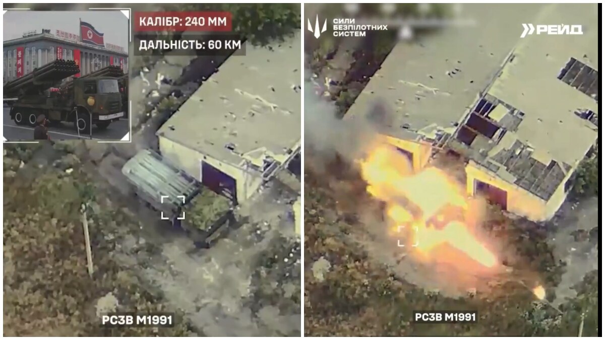The North Korean defense system was destroyed by Kyiv's drone, the viral video showed | X