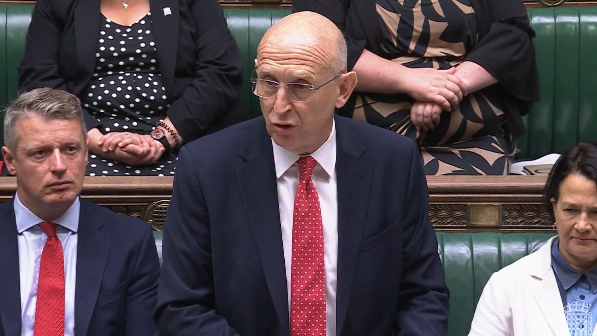 John Healy speaks at the House of Commons - 1