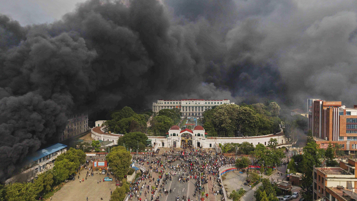 Nepal Gen Z protest