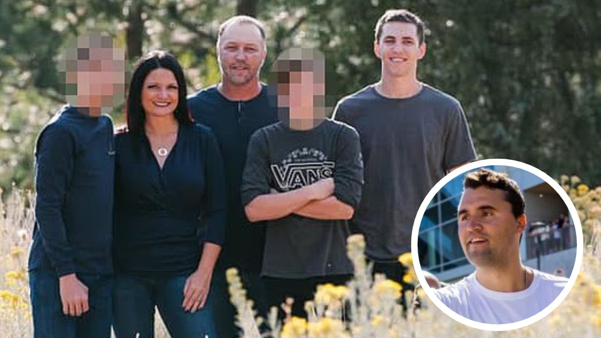 Tyler Robinson's parents Amber Robinson and Matt Robinson