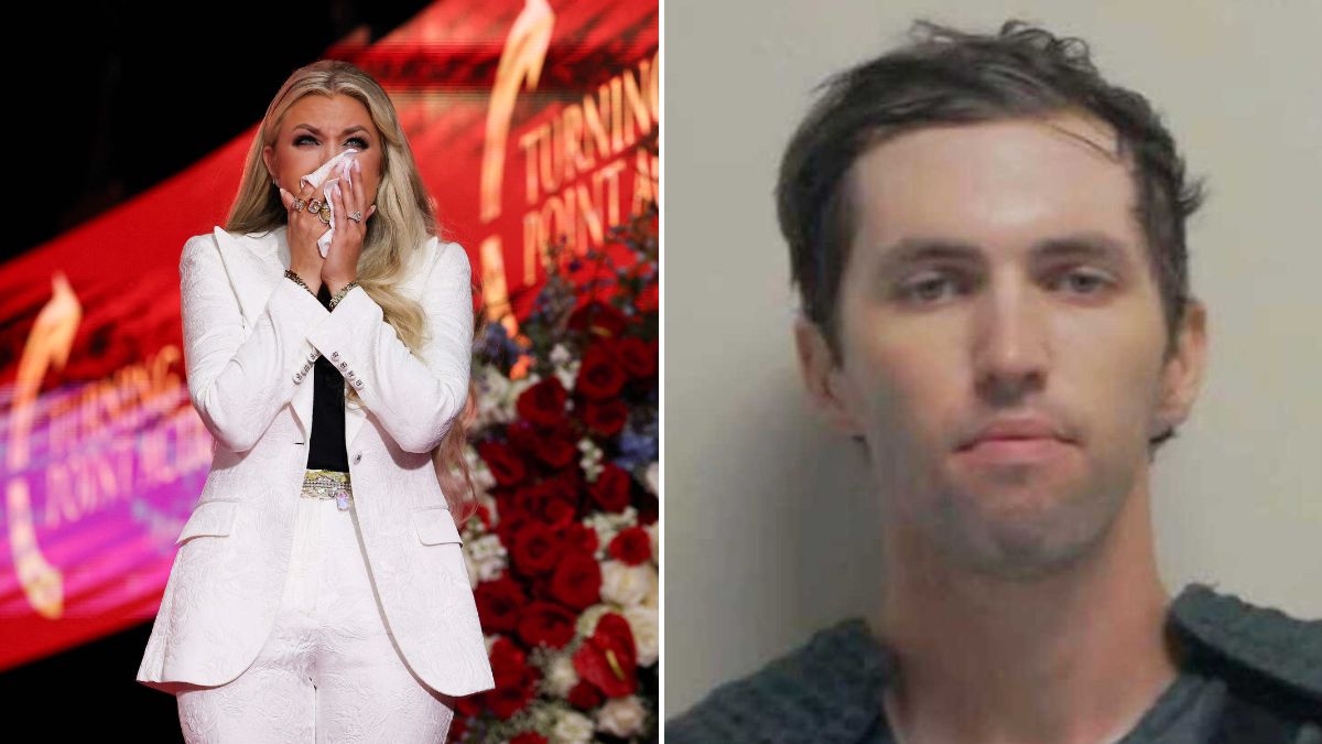 Erika Kirk and Tyler Robisnon | AFP, X
