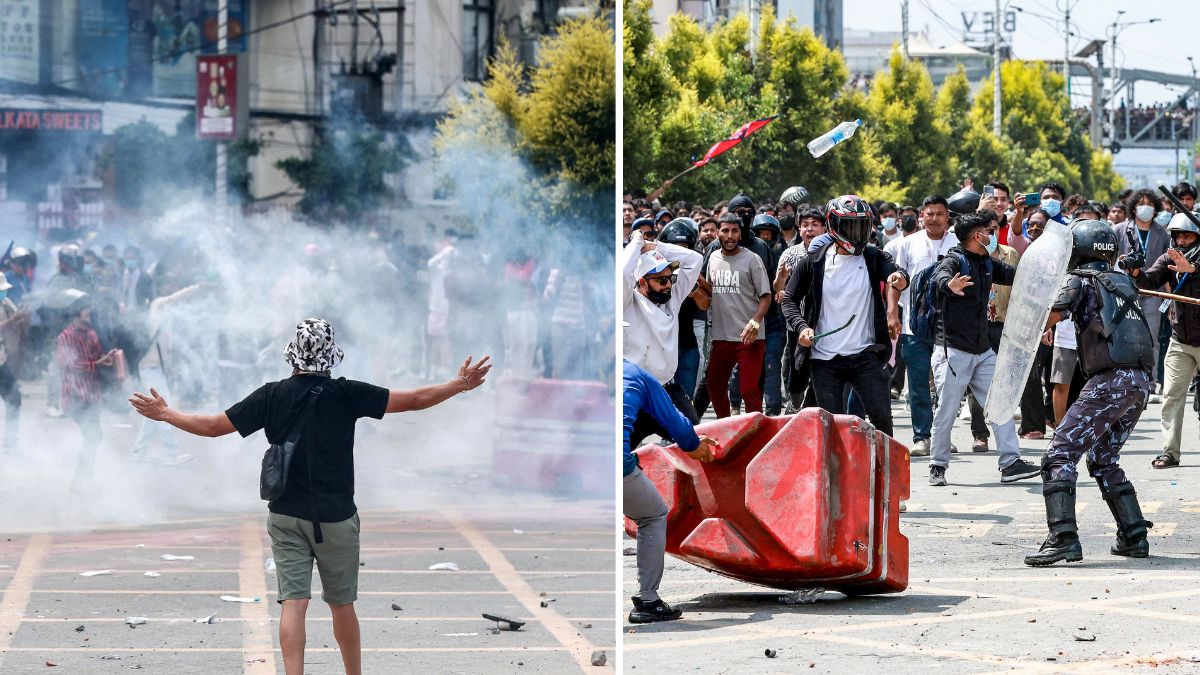 Gen z social media ban Nepal protests - 1