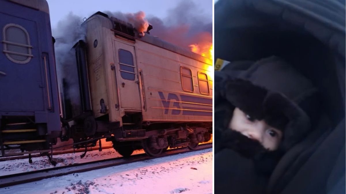 ukraine-soldier-helps-woman-with-baby-out-of-burning-carraige - 1