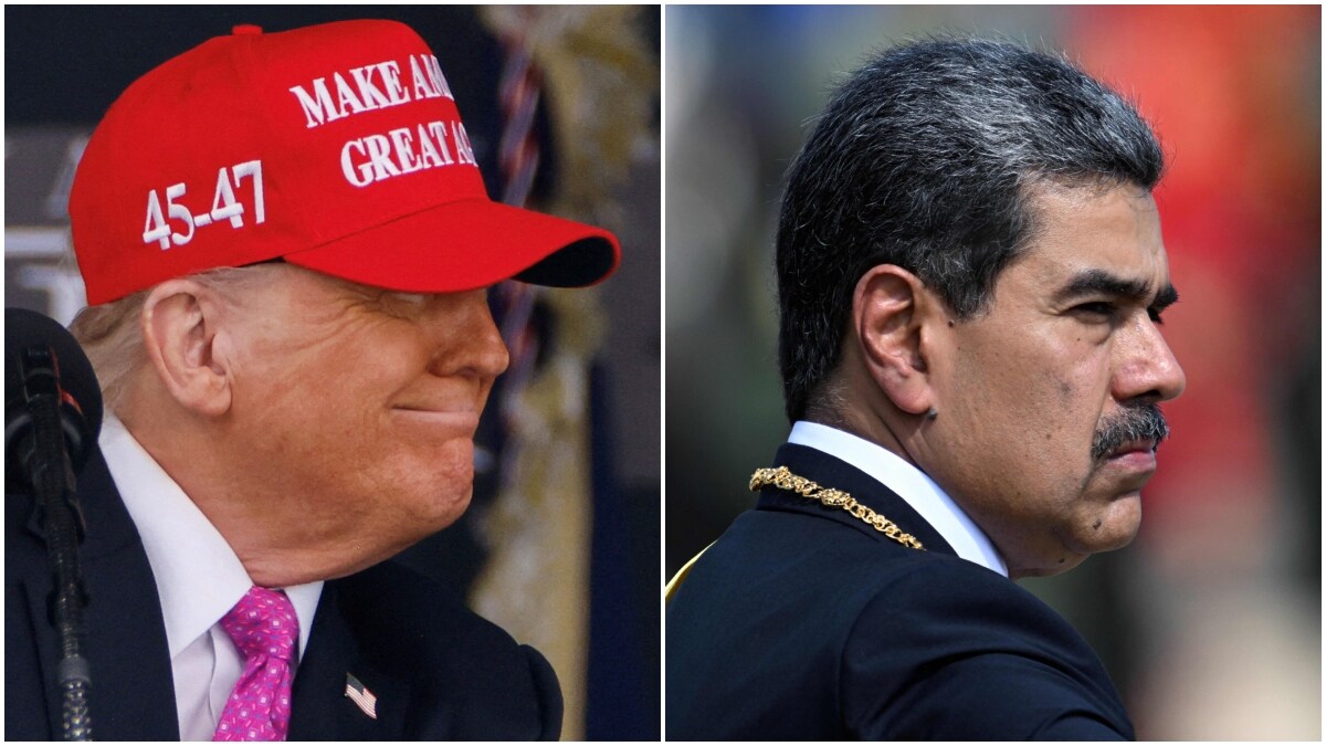 US President Donald Trump and Venezuela's Nicolas Maduro | Agencies
